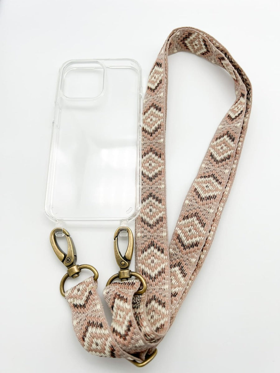 Set Handykette MAYA NUDE mit Hülle AIR für iPhone