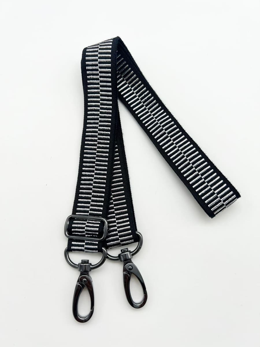 Handykette GLITTER SILVER Set