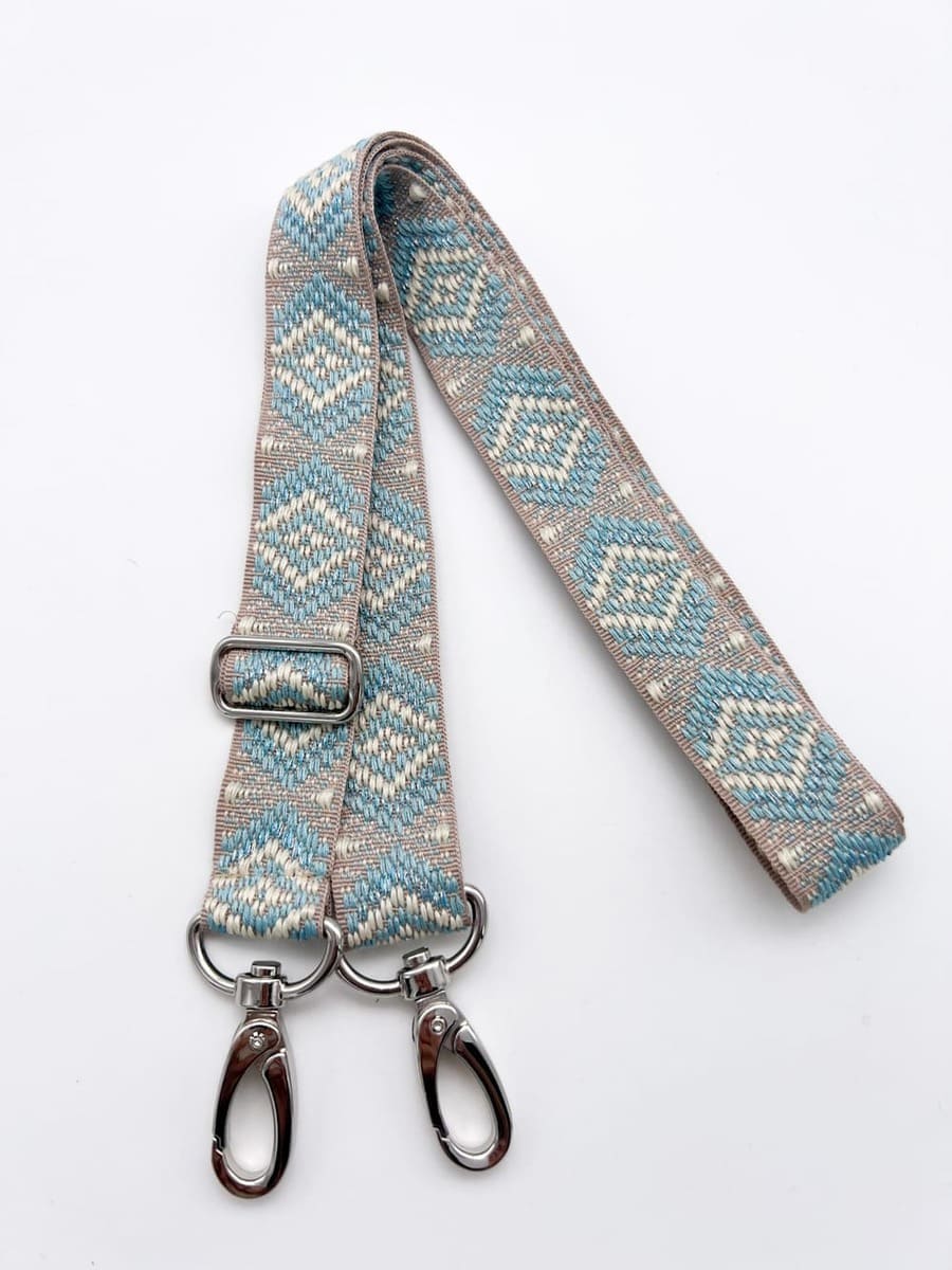 Handykette MAYA LIGHT BLUE Set mit Hülle transparent