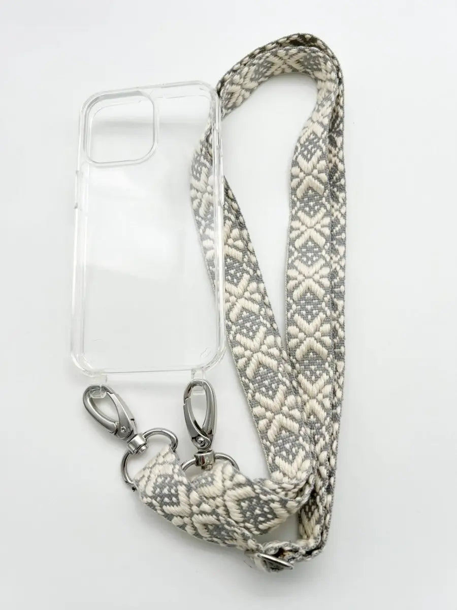 Set Handykette SNOWFLAKE mit Hülle AIR für iPhone