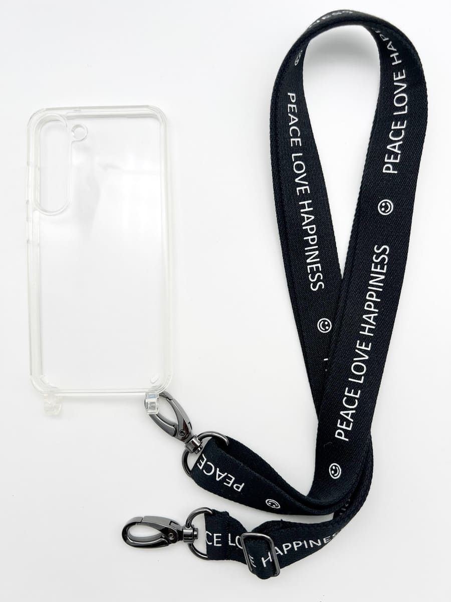 Set Handykette HAPPINESS mit Hülle AIR für Samsung