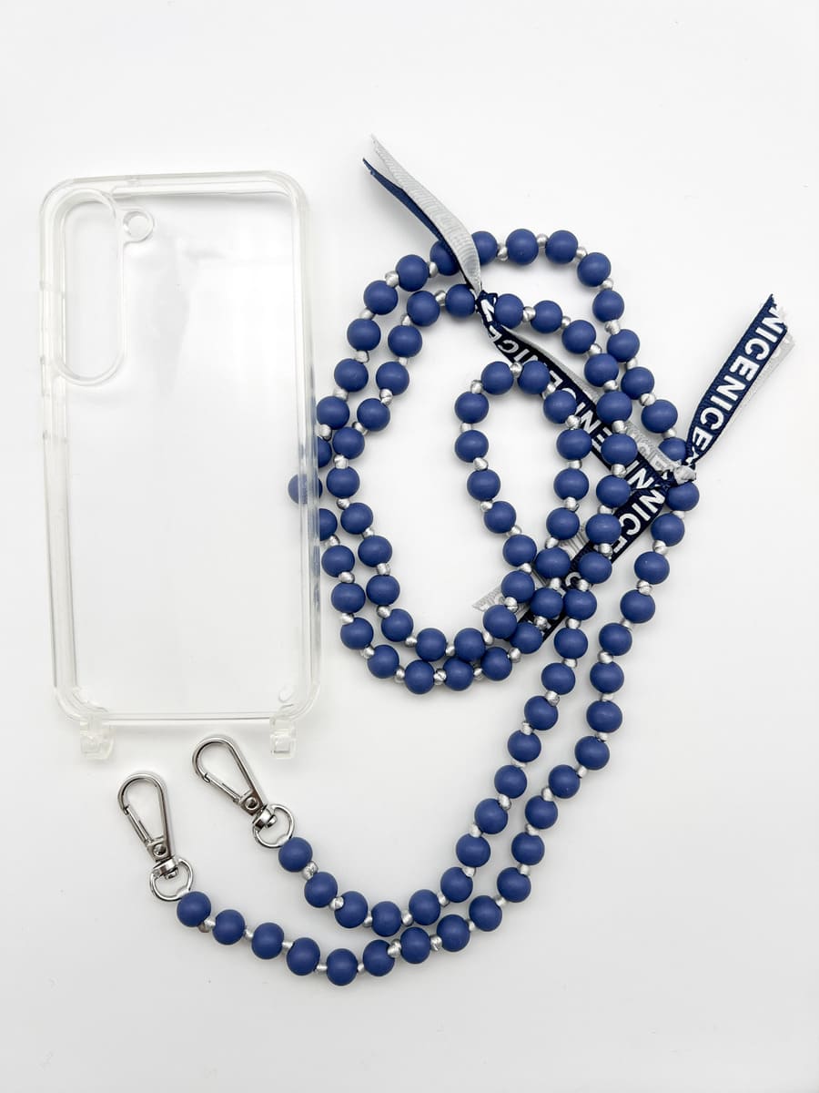 Set Handykette IBIZA JEANS mit Hülle AIR für Samsung