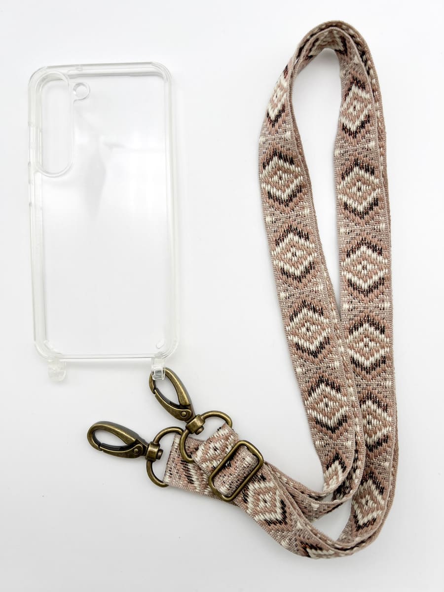 Set Handykette MAYA NUDE mit Hülle AIR für Samsung