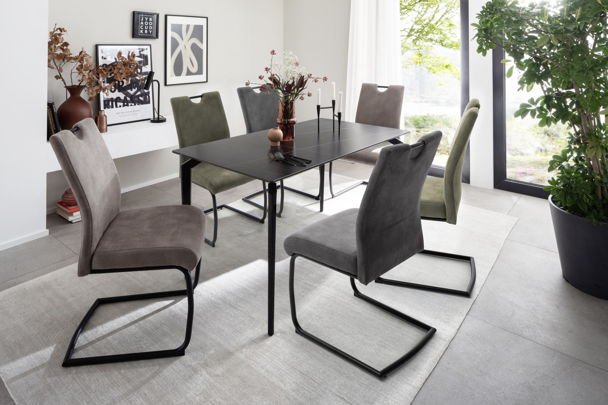 ACROMA Schwingstuhl mit Griffloch