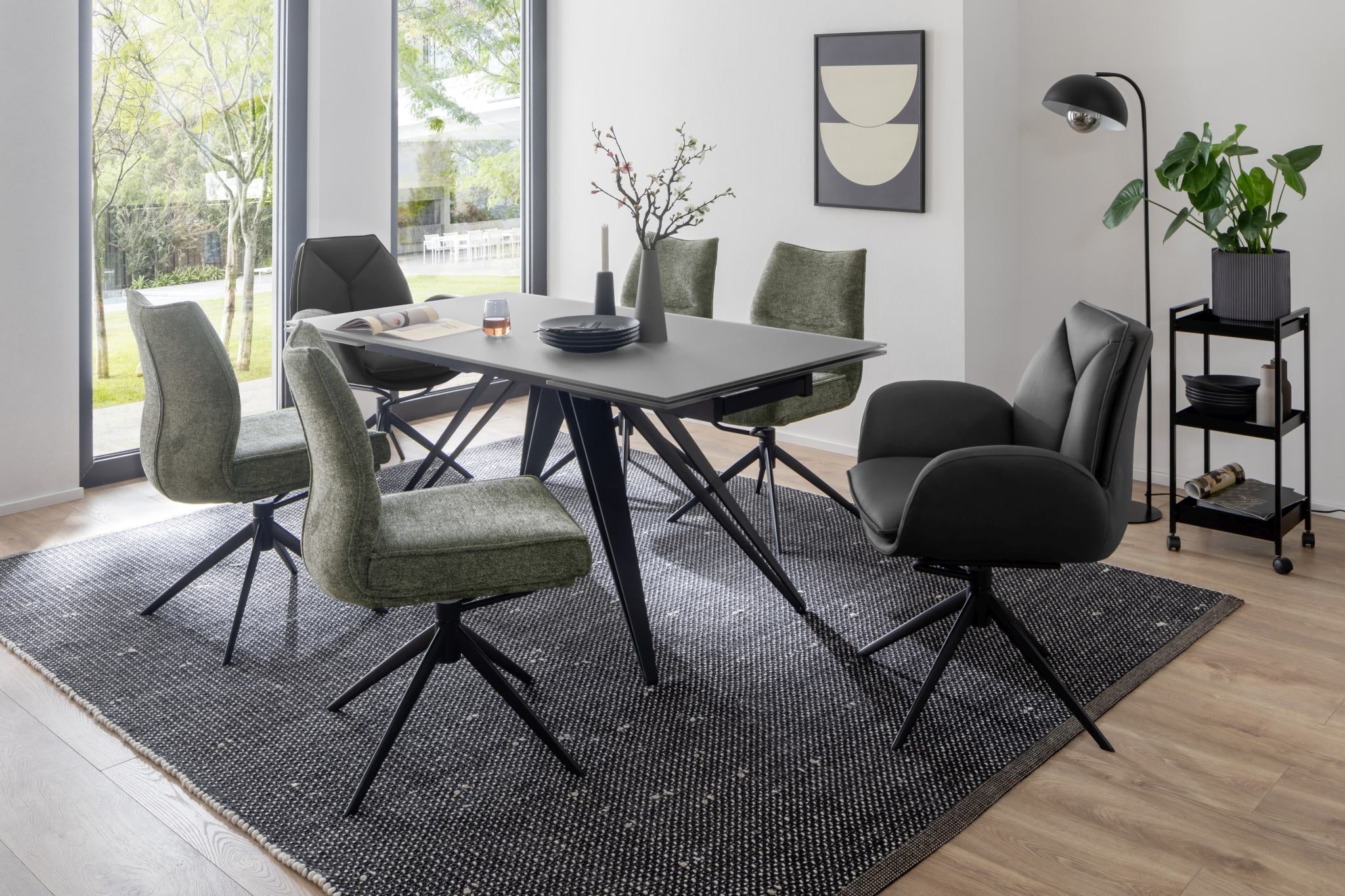 ASSENTO Leder Stuhlsystem